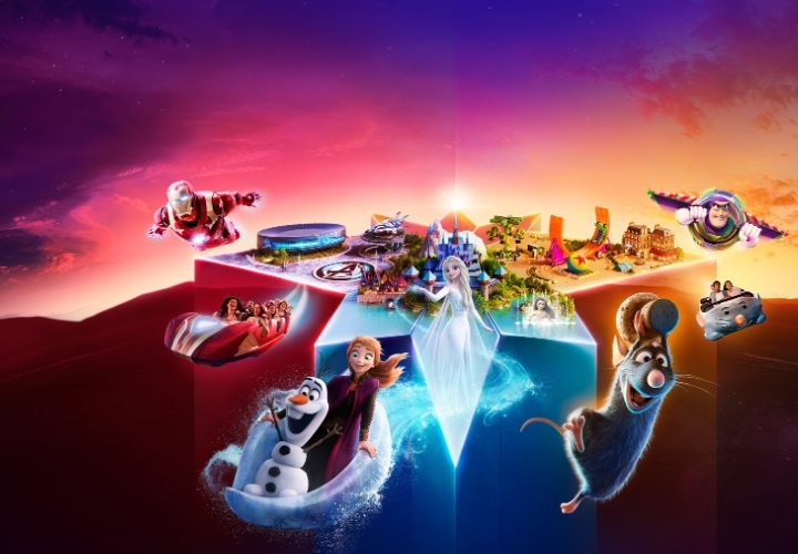 MagicBreaks DISNEY ADVENTURE WORLD carousel banner